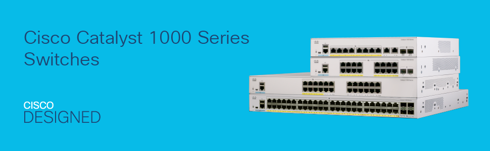 Cisco Catalyst 1000-16P-2G-L Network Switch